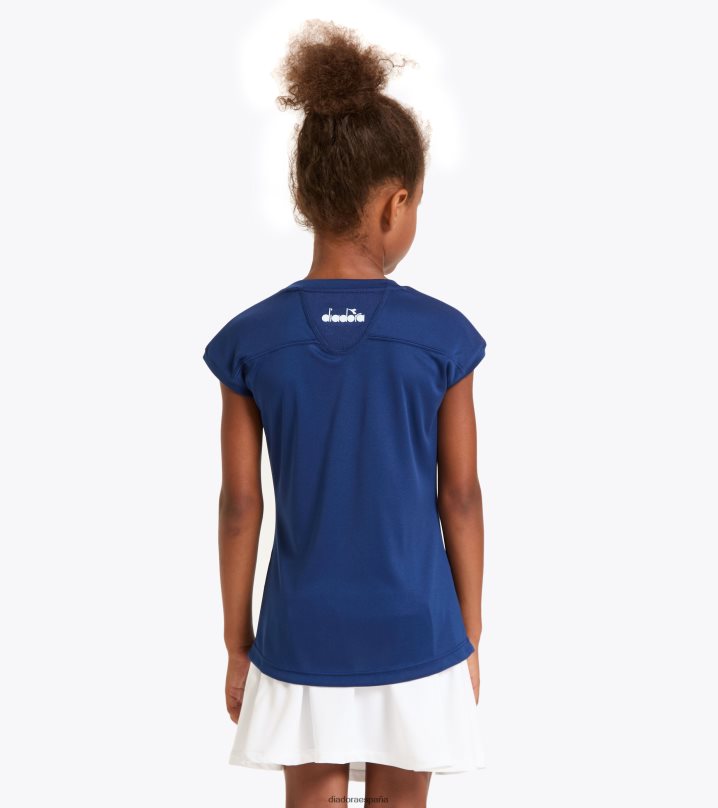 gramo. equipo de camiseta 8T8H4Z972 marina saltire chicas Diadora vestir