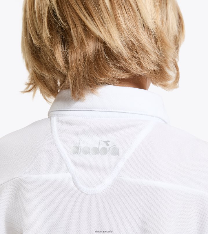 j. cancha de polo 8T8H4Z921 blanco óptico Niños Diadora vestir