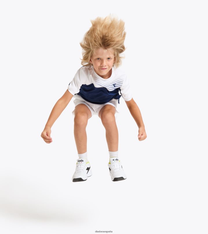 j. corte de camiseta 8T8H4Z946 marina saltire Niños Diadora vestir