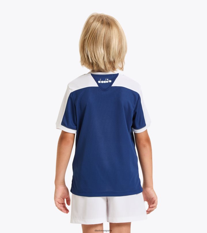 j. corte de camiseta 8T8H4Z946 marina saltire Niños Diadora vestir
