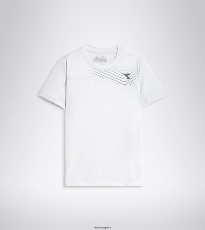 j. corte de camiseta 8T8H4Z947 blanco óptico Niños Diadora vestir