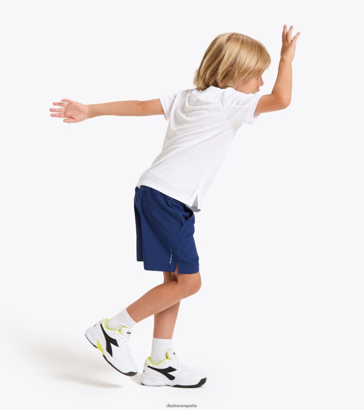 j. corte de camiseta 8T8H4Z947 blanco óptico Niños Diadora vestir