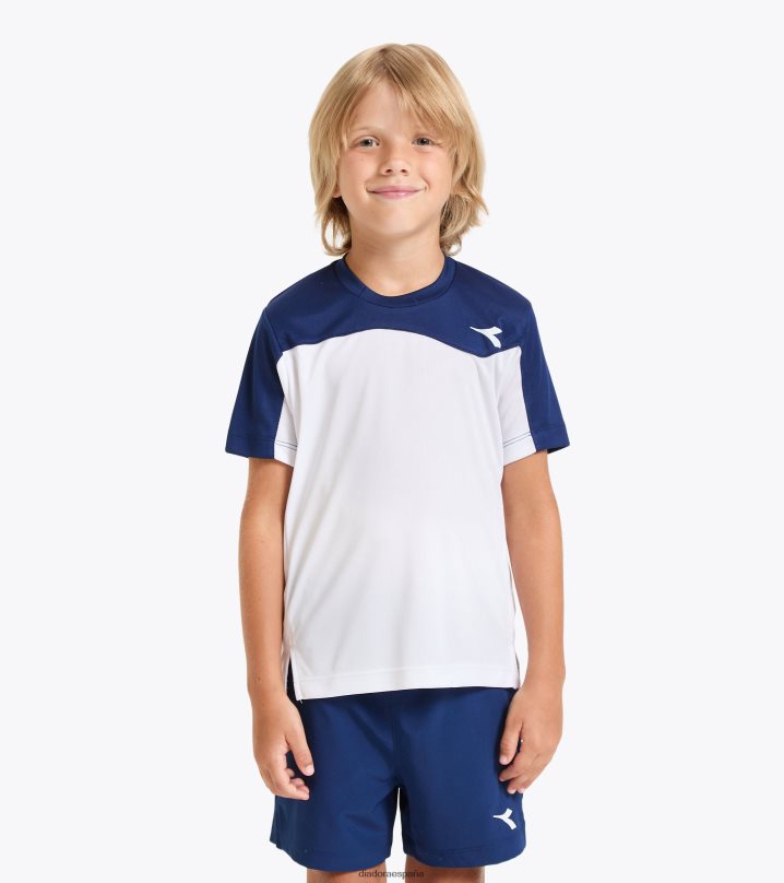 j. equipo de camiseta 8T8H4Z977 marina saltire Niños Diadora vestir