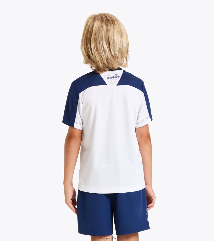 j. equipo de camiseta 8T8H4Z977 marina saltire Niños Diadora vestir