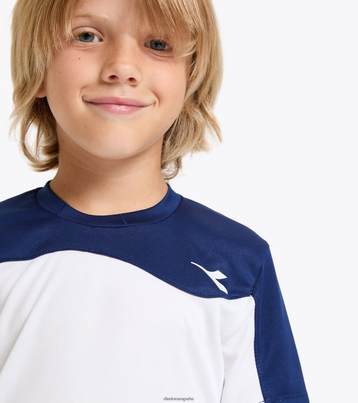j. equipo de camiseta 8T8H4Z977 marina saltire Niños Diadora vestir
