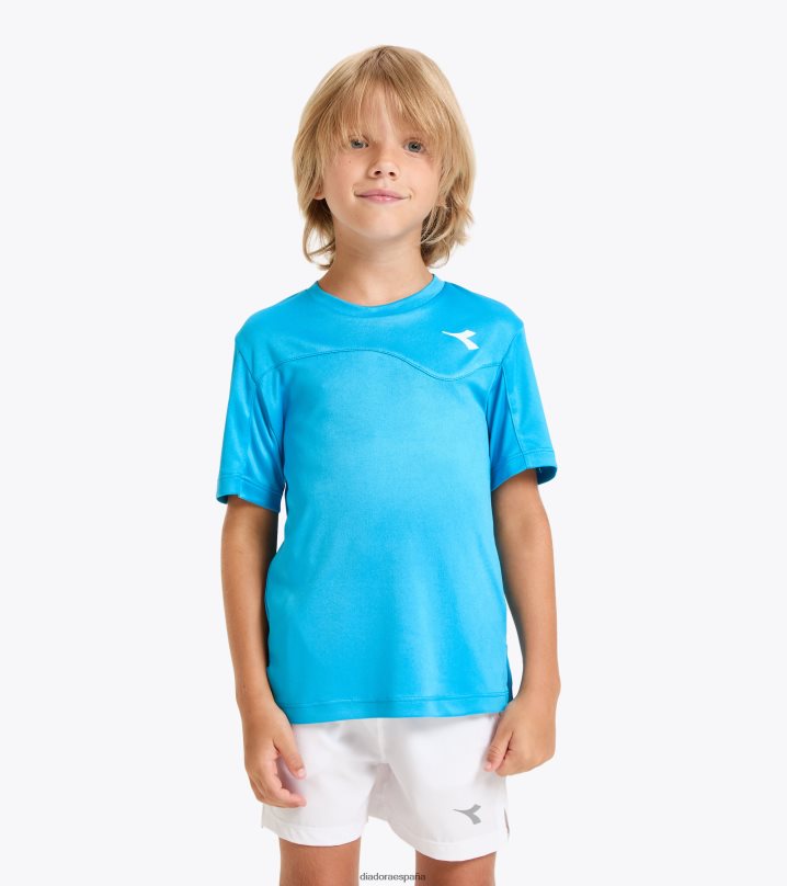 j. equipo de camiseta 8T8H4Z980 fluo real Niños Diadora vestir