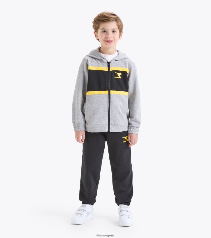 jb.chándal hd fz 8T8H4Z765 melange gris medio claro Niños Diadora vestir