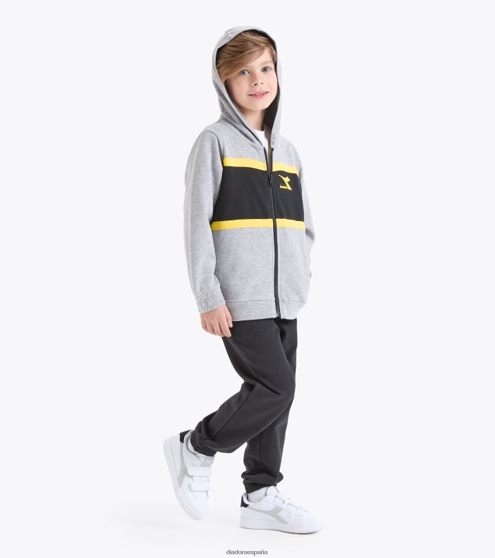 jb.chándal hd fz 8T8H4Z765 melange gris medio claro Niños Diadora vestir