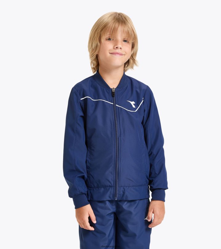 j. corte de chaqueta 8T8H4Z873 marina saltire Niños Diadora vestir