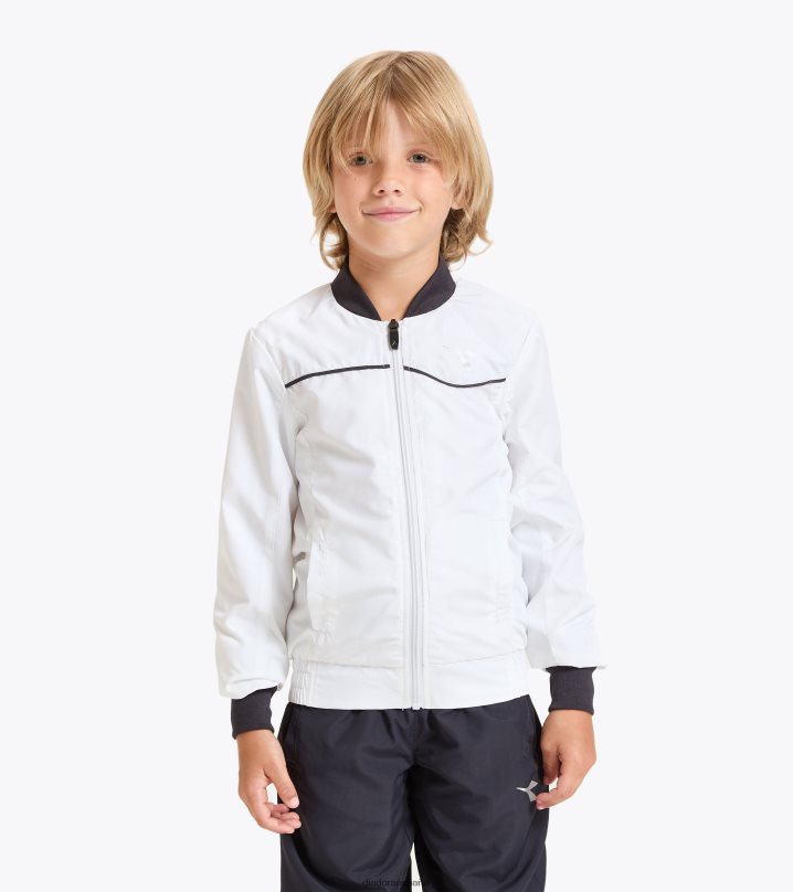 j. corte de chaqueta 8T8H4Z874 blanco óptico Niños Diadora vestir