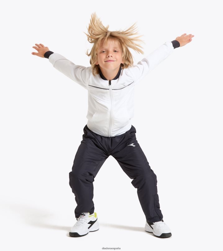 j. corte de chaqueta 8T8H4Z874 blanco óptico Niños Diadora vestir