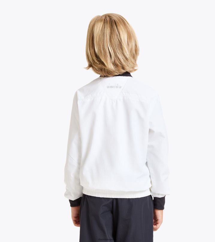 j. corte de chaqueta 8T8H4Z874 blanco óptico Niños Diadora vestir