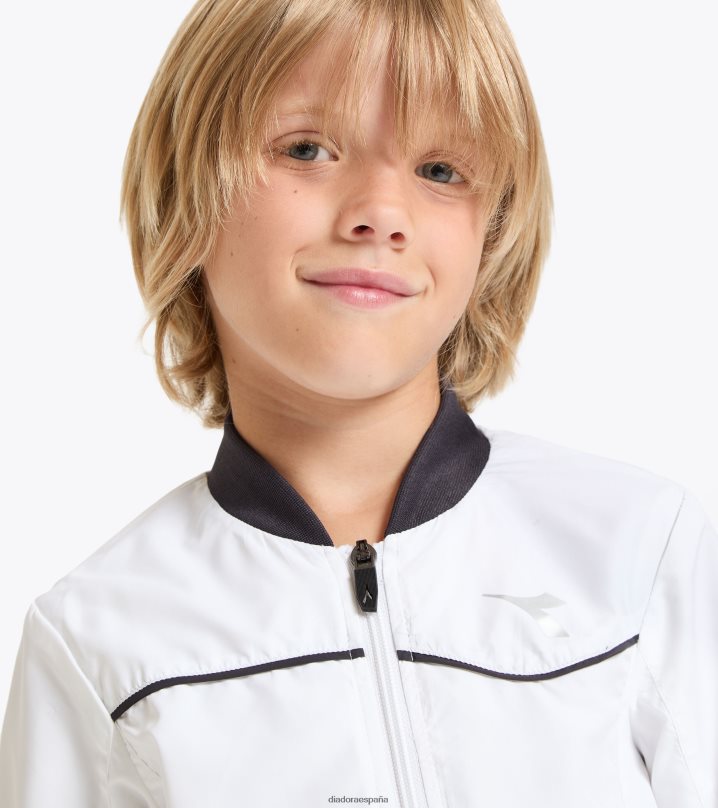 j. corte de chaqueta 8T8H4Z874 blanco óptico Niños Diadora vestir