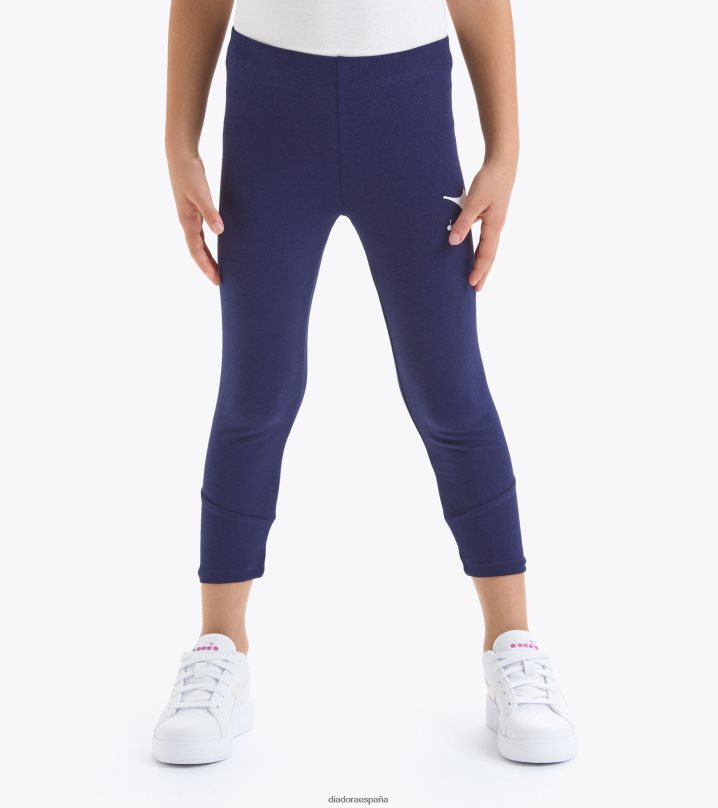 jg.leggings rebote 8T8H4Z956 azul marino clásico chicas Diadora vestir