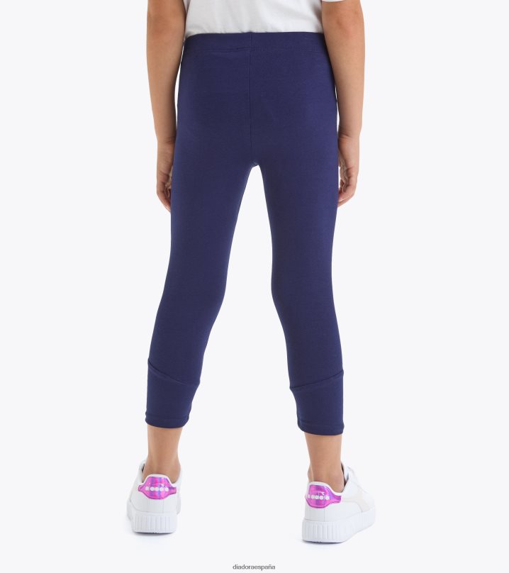 jg.leggings rebote 8T8H4Z956 azul marino clásico chicas Diadora vestir