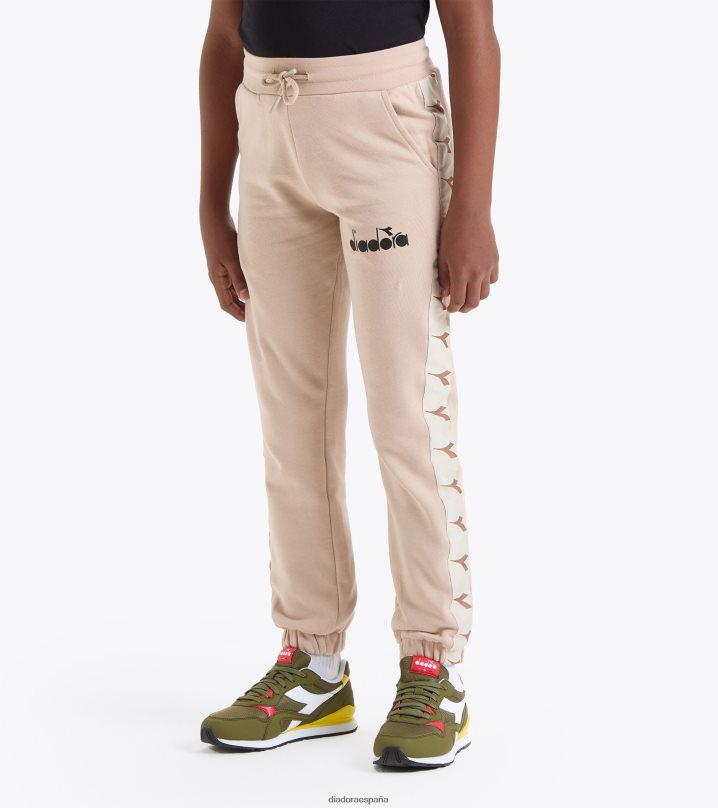 pantalón jb.jogger natural 8T8H4Z768 marfil beis Niños Diadora vestir