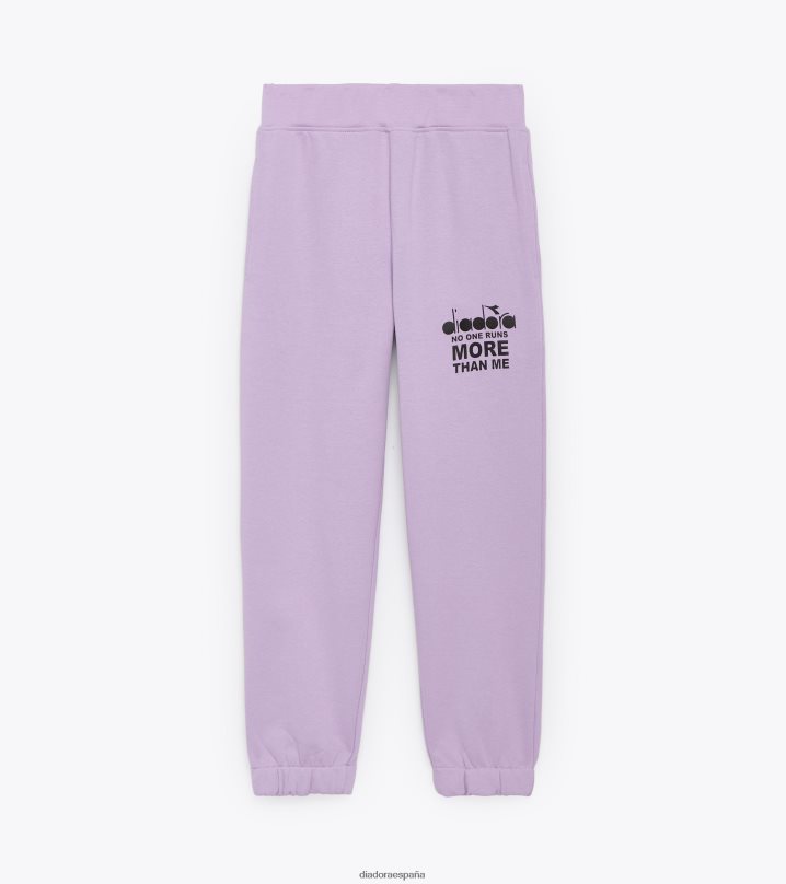 pantalón jg.jogger pastel 8T8H4Z766 rosa lila pálido chicas Diadora vestir