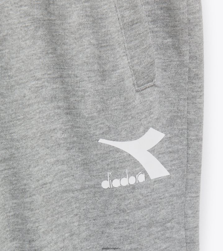 puño de ju.pantalones 8T8H4Z926 melange gris medio claro chicas Diadora vestir