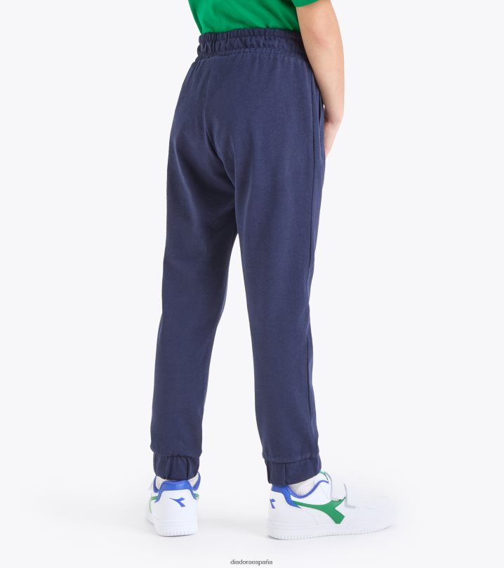 puño de ju.pantalones 8T8H4Z927 azul marino clásico chicas Diadora vestir