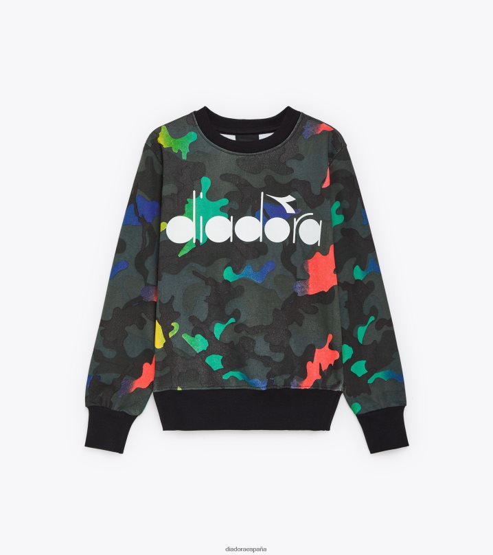 jb.sudadera crew multicolor 8T8H4Z760 todo multicolor Niños Diadora vestir