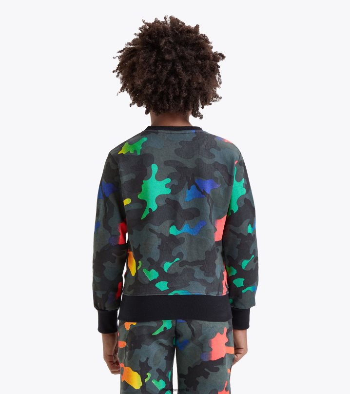 jb.sudadera crew multicolor 8T8H4Z760 todo multicolor Niños Diadora vestir