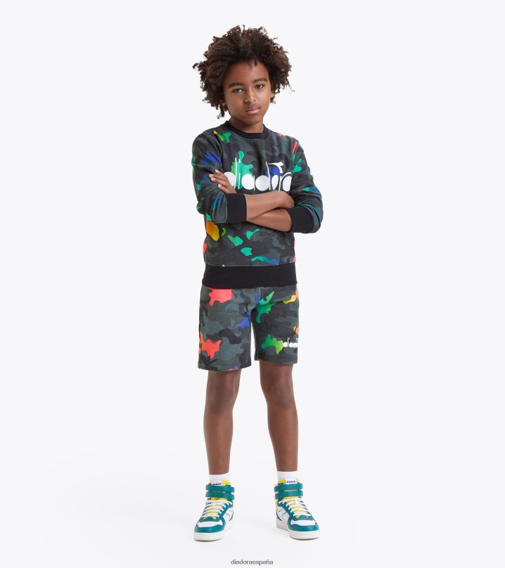 jb.sudadera crew multicolor 8T8H4Z760 todo multicolor Niños Diadora vestir