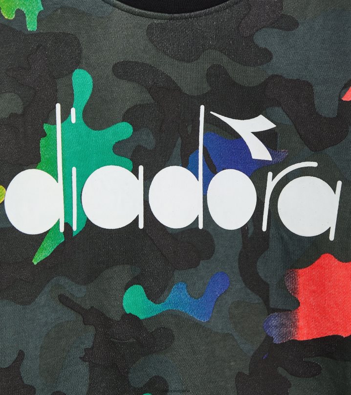 jb.sudadera crew multicolor 8T8H4Z760 todo multicolor Niños Diadora vestir