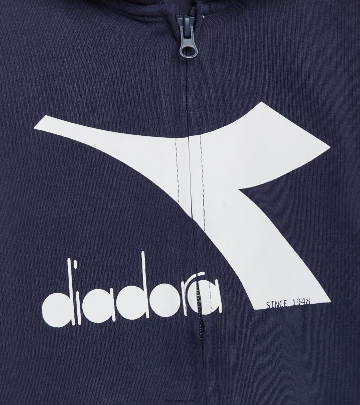 ju sudadera con capucha fz 8T8H4Z885 azul marino clásico chicas Diadora vestir