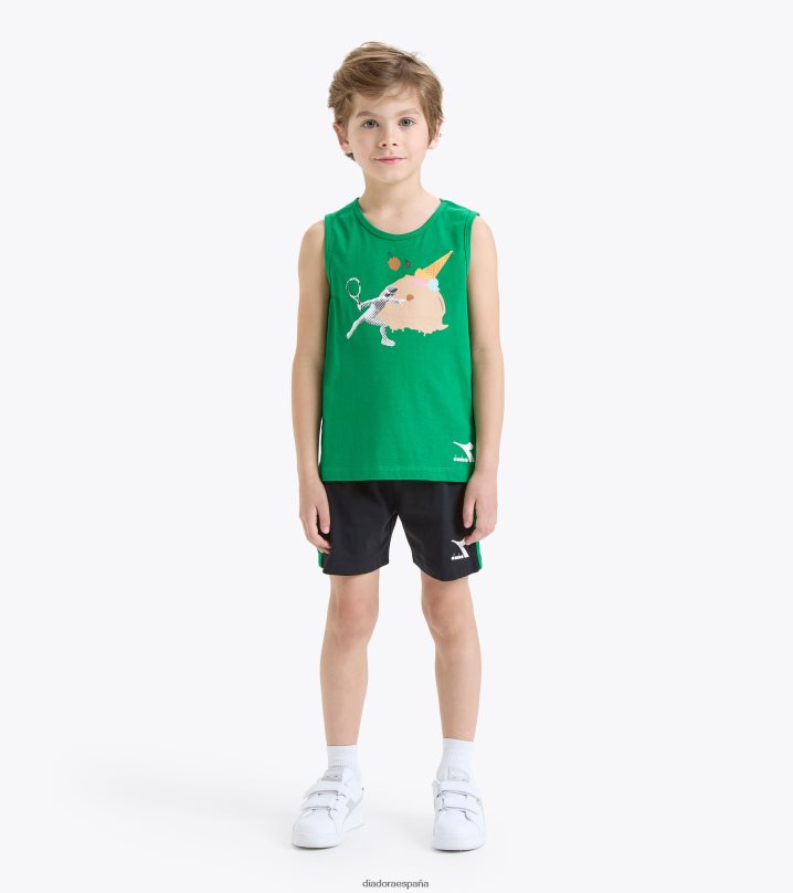 jb.set sl deporte arte 8T8H4Z940 verde alegre Niños Diadora vestir