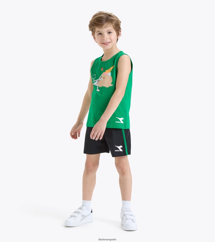 jb.set sl deporte arte 8T8H4Z940 verde alegre Niños Diadora vestir