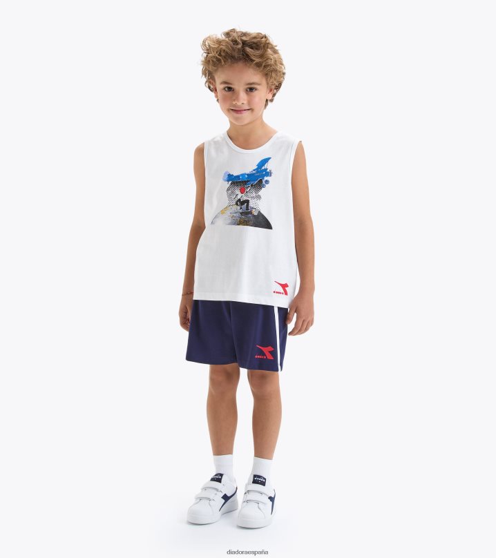 jb.set sl deporte arte 8T8H4Z941 blanco óptico Niños Diadora vestir