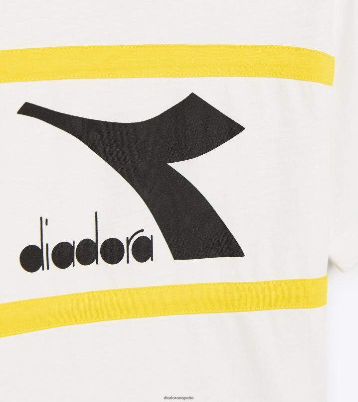 jb.set ss arte deportivo 8T8H4Z916 blanco óptico Niños Diadora vestir