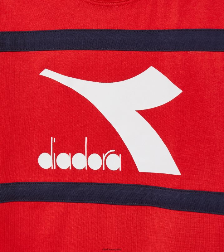 jb.set ss arte deportivo 8T8H4Z917 rojo carmín Niños Diadora vestir