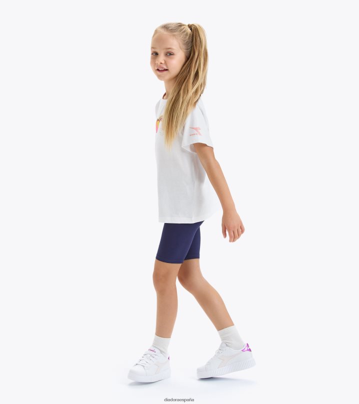 jg.set ss arte deportivo 8T8H4Z959 blanco óptico chicas Diadora vestir