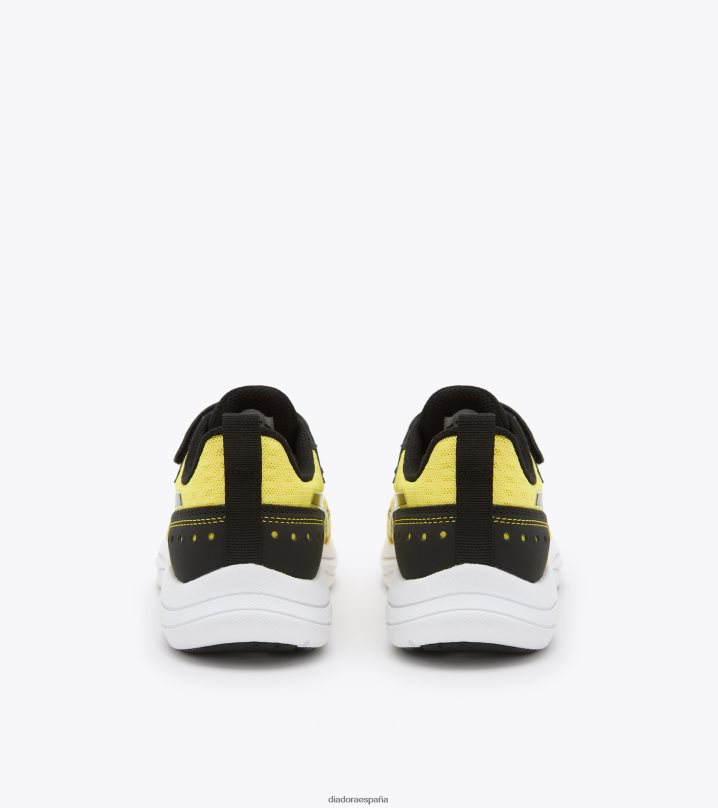 francotirador jr 8T8H4Z852 amarillo/negro niños Diadora zapatos