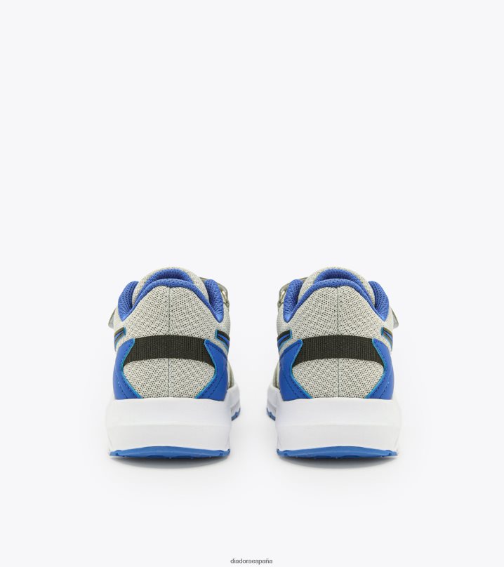 halcón 3 jr v 8T8H4Z863 plata dd/azul deslumbrante niños Diadora zapatos