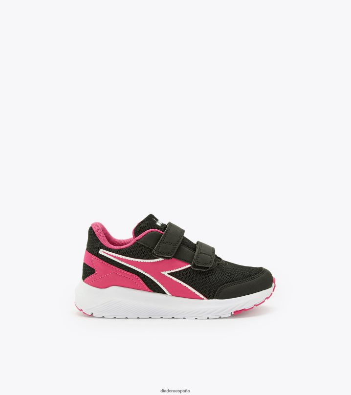 halcón 3 jr v 8T8H4Z865 milenrama negra/rosa niños Diadora zapatos