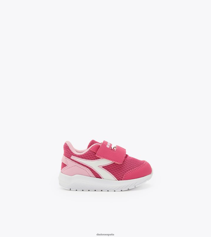 halcón 3 yo 8T8H4Z911 milenrama rosa/blanco niños Diadora zapatos