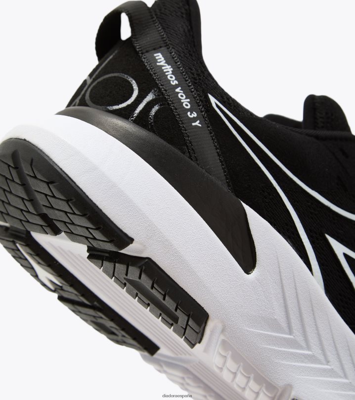 mitos volo 3 años 8T8H4Z750 negro/blanco (c7406) niños Diadora zapatos