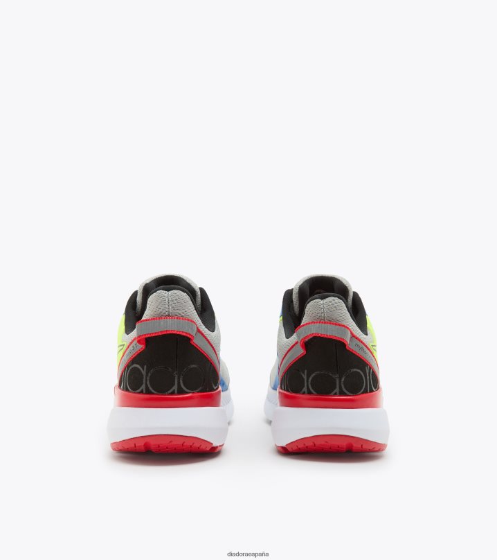 mitos volo 3 años 8T8H4Z751 plateado/negro/amarillo fl dd niños Diadora zapatos