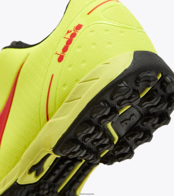 pichichi 5 tf jr 8T8H4Z797 amarillo fluo dd/rojo milano/negro niños Diadora zapatos