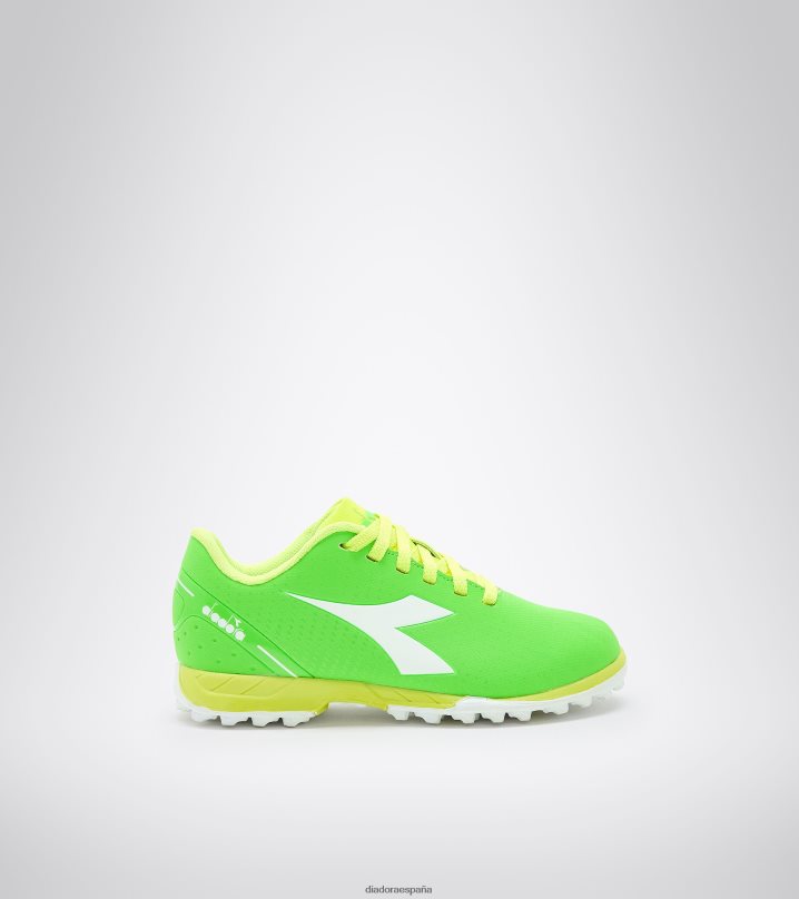 pichichi 5 tf jr 8T8H4Z798 verde fluo/blanco/amarillo fluo dd niños Diadora zapatos