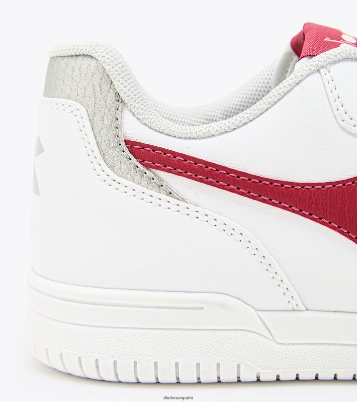 Raptor baja gs 8T8H4Z784 blanco/rojo persa niños Diadora zapatos