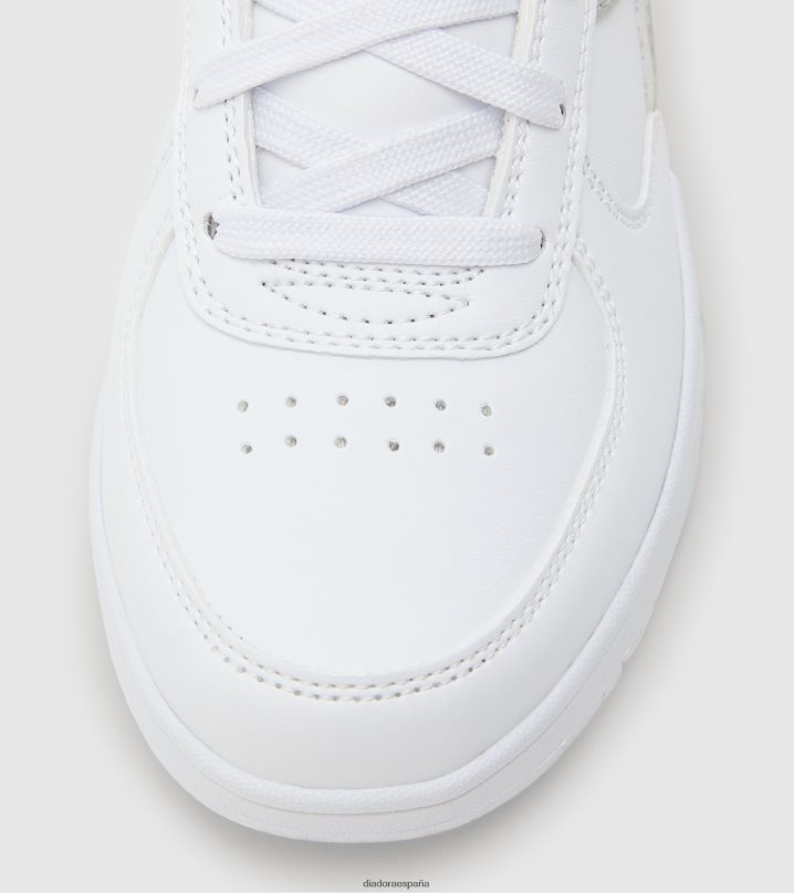 Raptor baja gs 8T8H4Z785 plata blanca niños Diadora zapatos