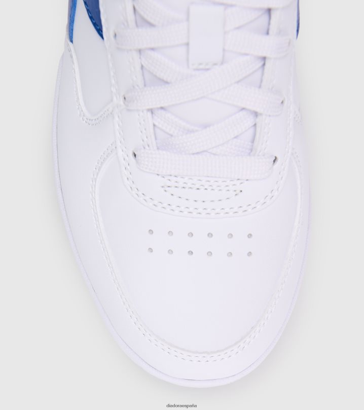 Raptor baja gs 8T8H4Z787 blanco/azul imperial niños Diadora zapatos