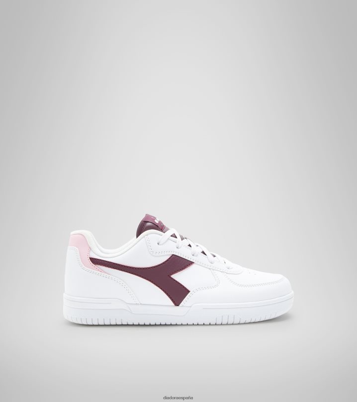 Raptor baja gs 8T8H4Z794 vino blanco/uva niños Diadora zapatos