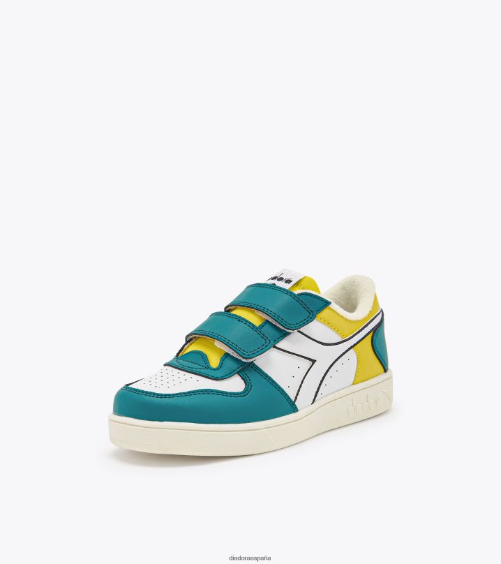 canasta mágica baja pd 8T8H4Z781 lago profundo/maracuyá niños Diadora zapatos