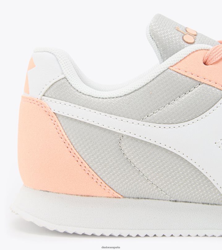 carrera simple gs 8T8H4Z827 melodía rosa niños Diadora zapatos