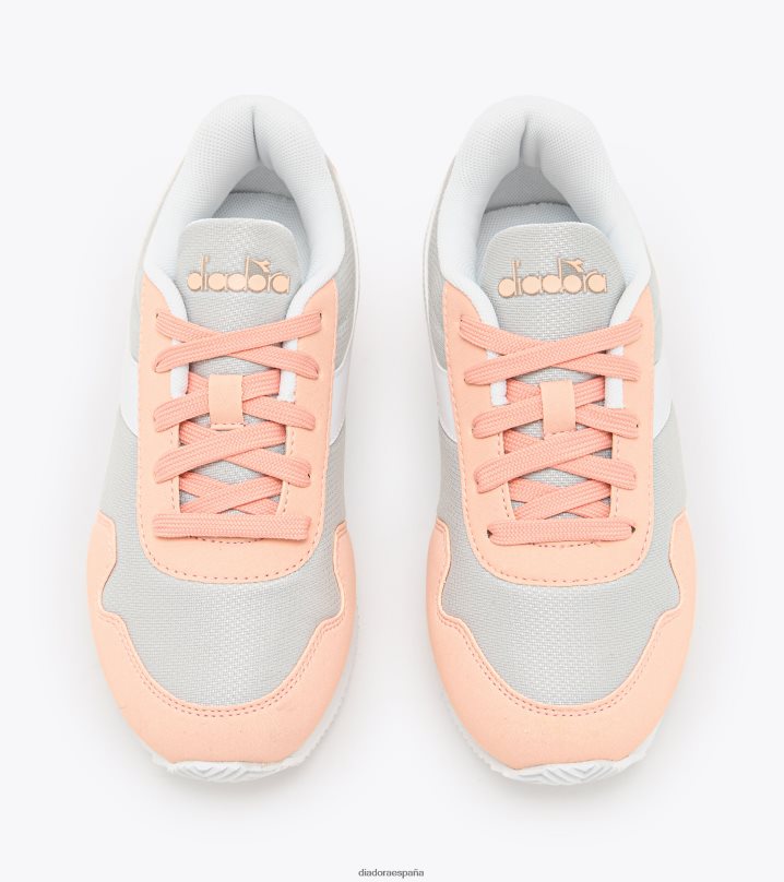 carrera simple gs 8T8H4Z827 melodía rosa niños Diadora zapatos