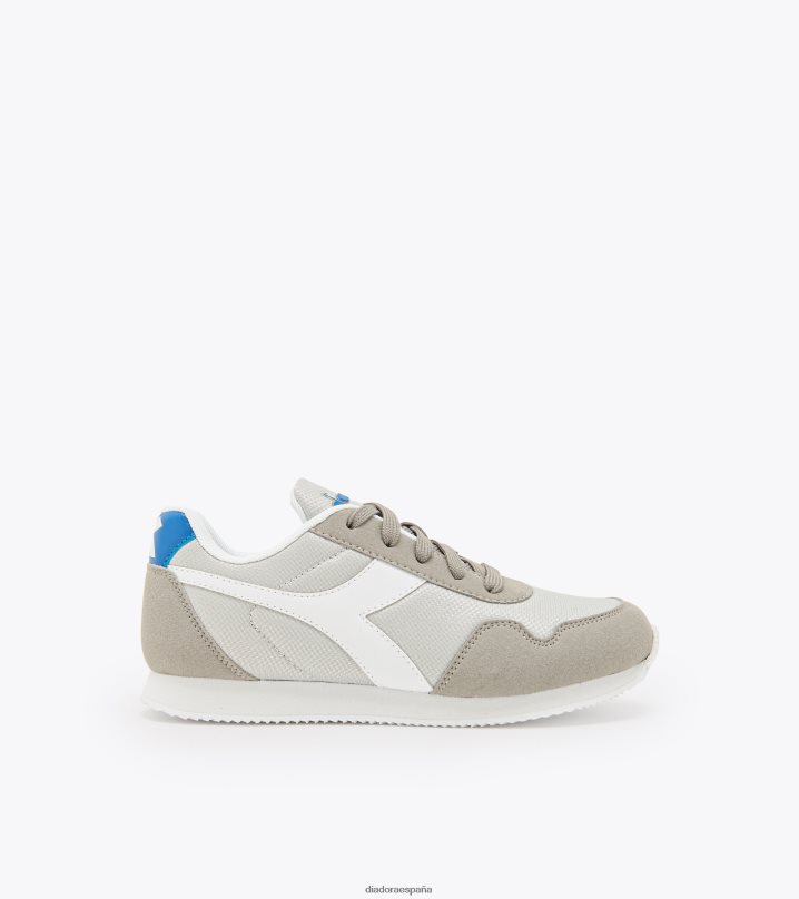 carrera simple gs 8T8H4Z829 paloma gris niños Diadora zapatos